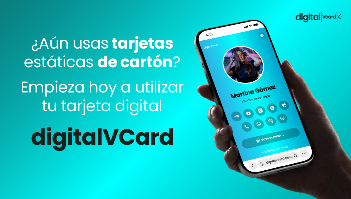 digitalVCard — tarjeta de presentación digital